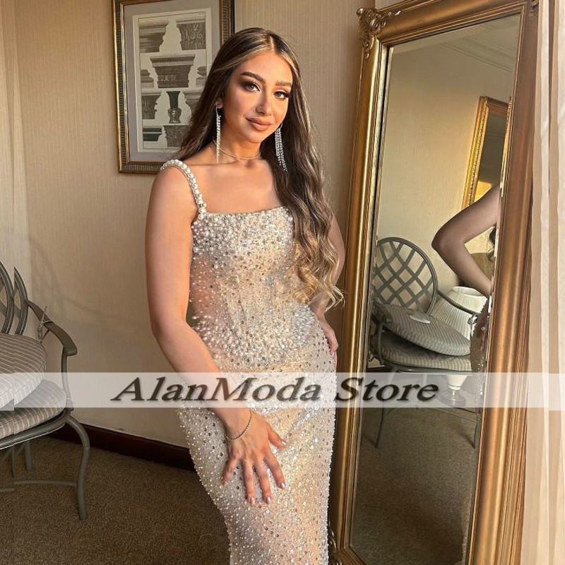 Women Formal Wear Dubai - Customized Beading Evening Dresses For Women