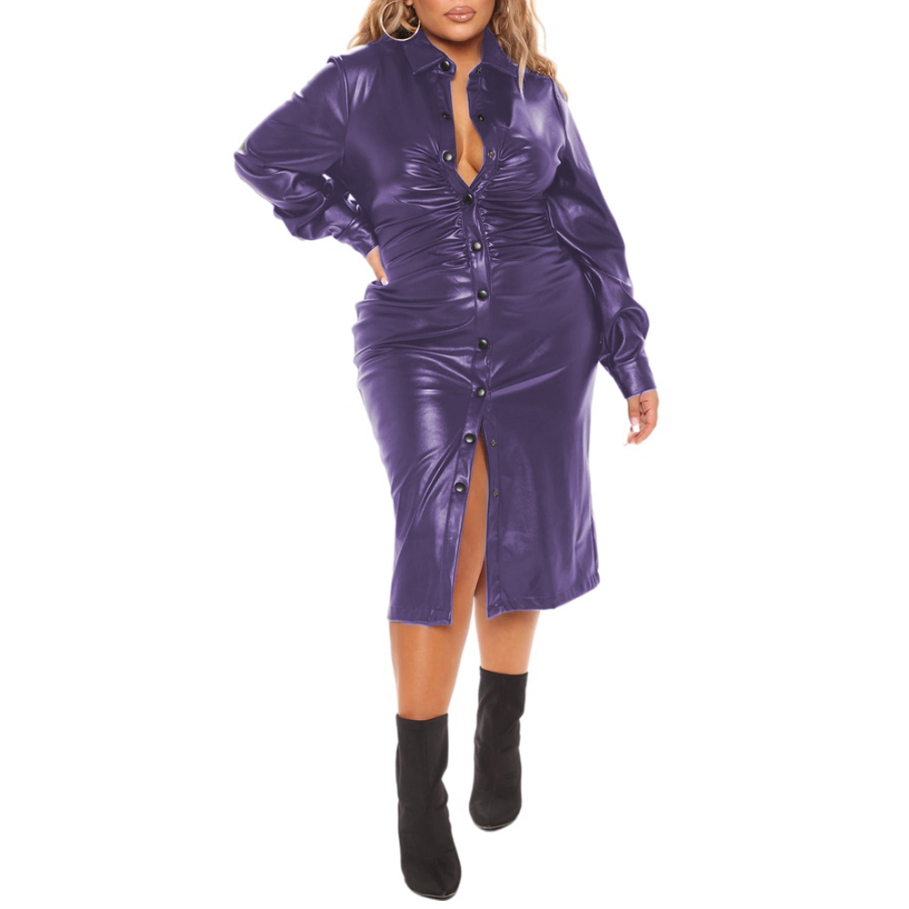 Women Formal Office Wear Tops - Plus Size Office Ladies Long Sleeved