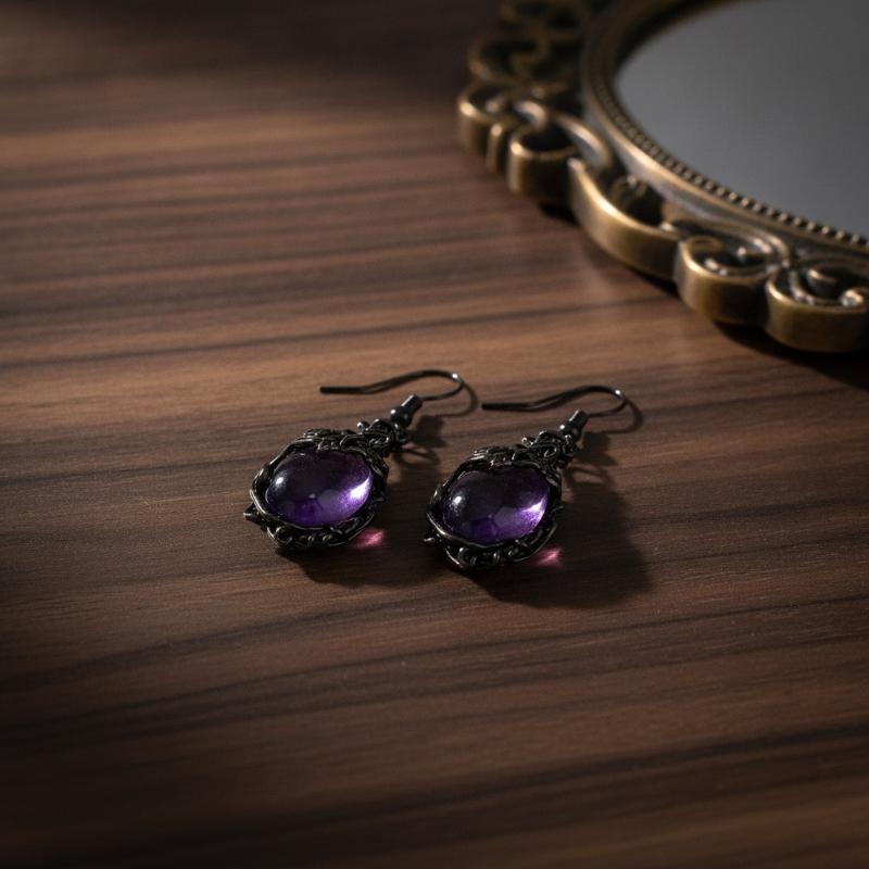 Vintage Purple Crystal Hollow  - đánh giá và giá Women'S Formal Wear Accessories