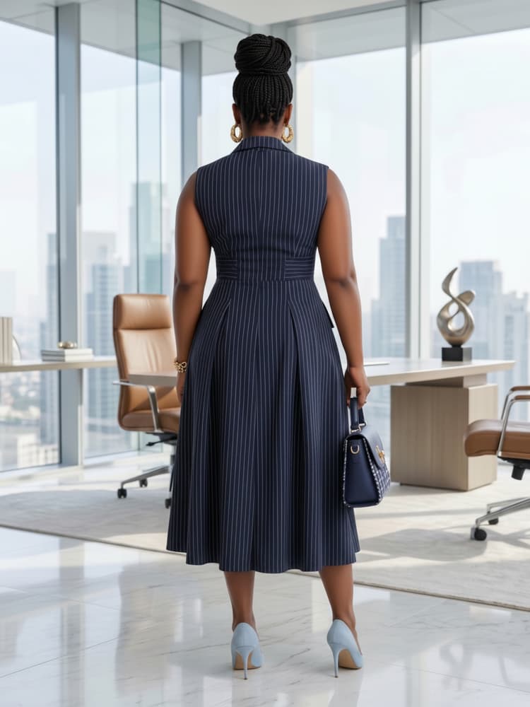 Plus Size Lapel Sleeveless Dou - đánh giá và giá Women Formal Office Wear Tops