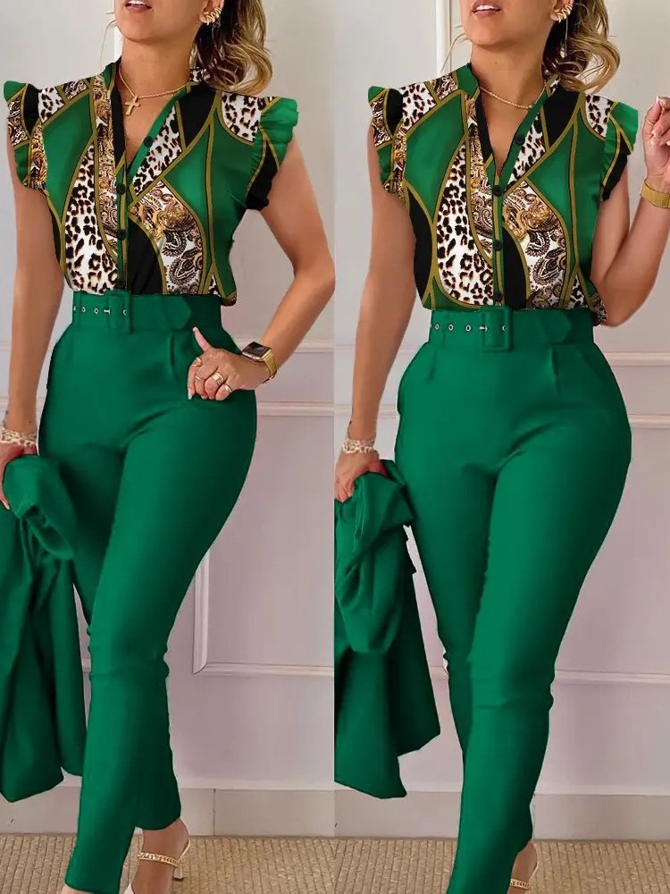 Womens Elegant Slim Two-Piece  - đánh giá và giá Women Formal Wear Tops
