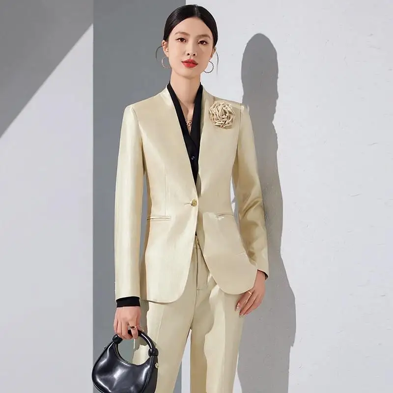 Pop Women Blazer Pants Sets Go - đánh giá và giá Women Formal Office Wear Tops