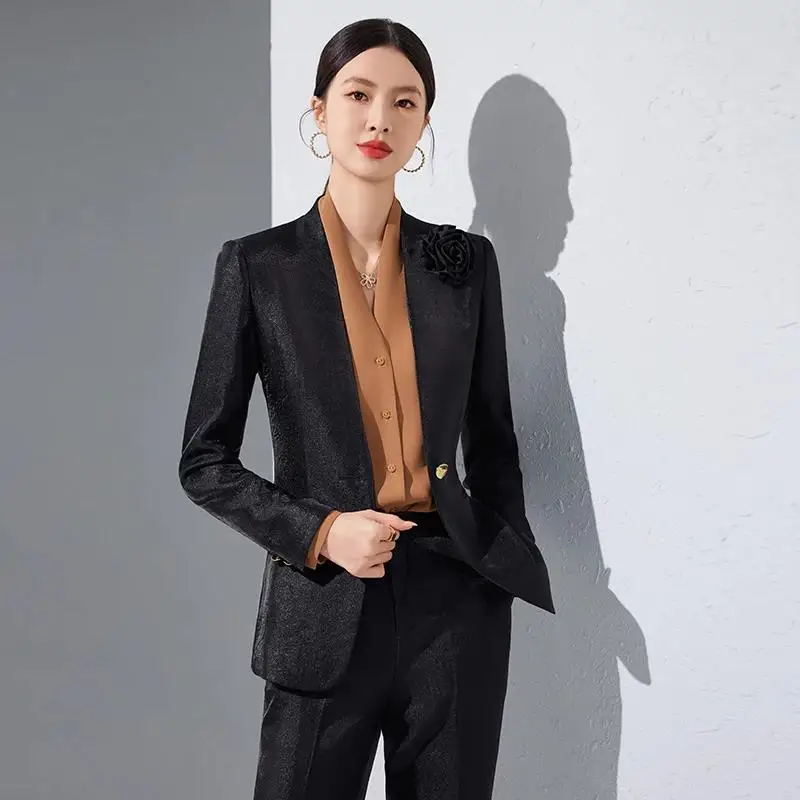 Pop Women Blazer Pants Sets Go - đánh giá và giá Women Formal Office Wear Tops