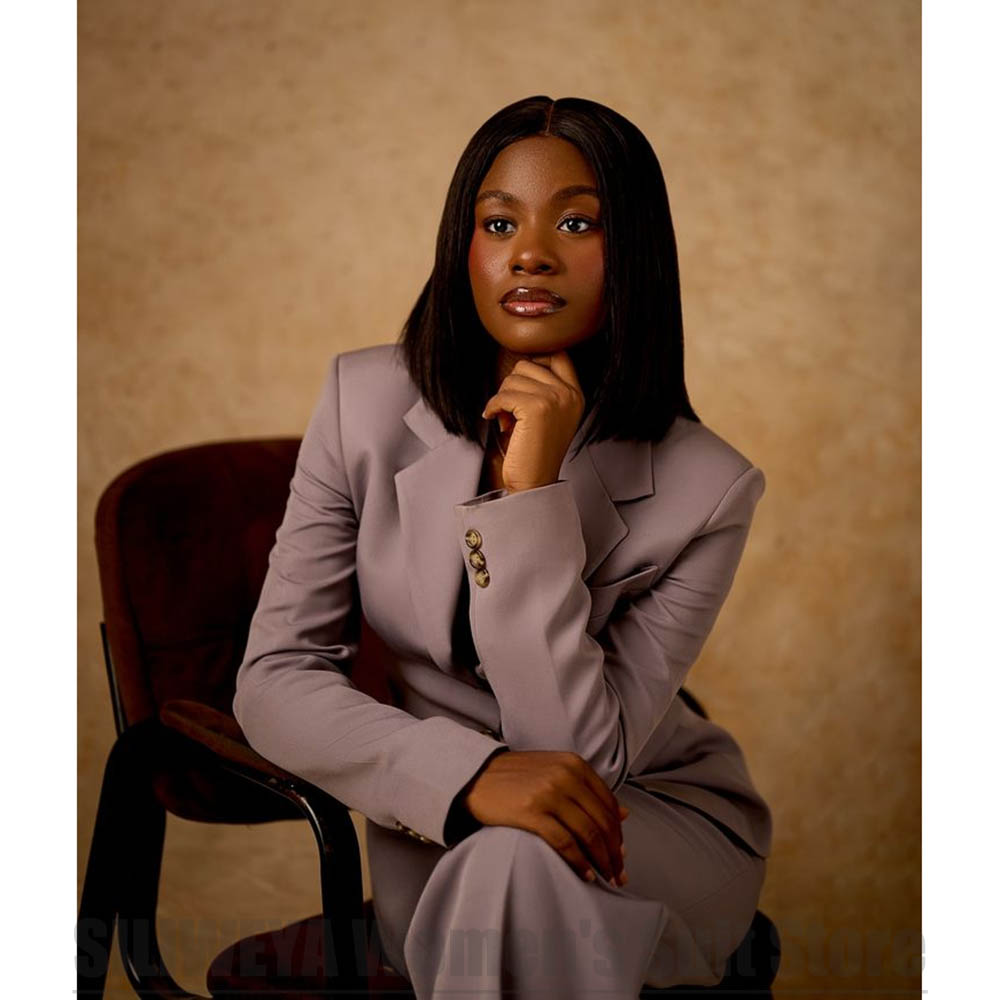 Chic Women Suit Notch Lapel Si - đánh giá và giá Women Formal Wear Business