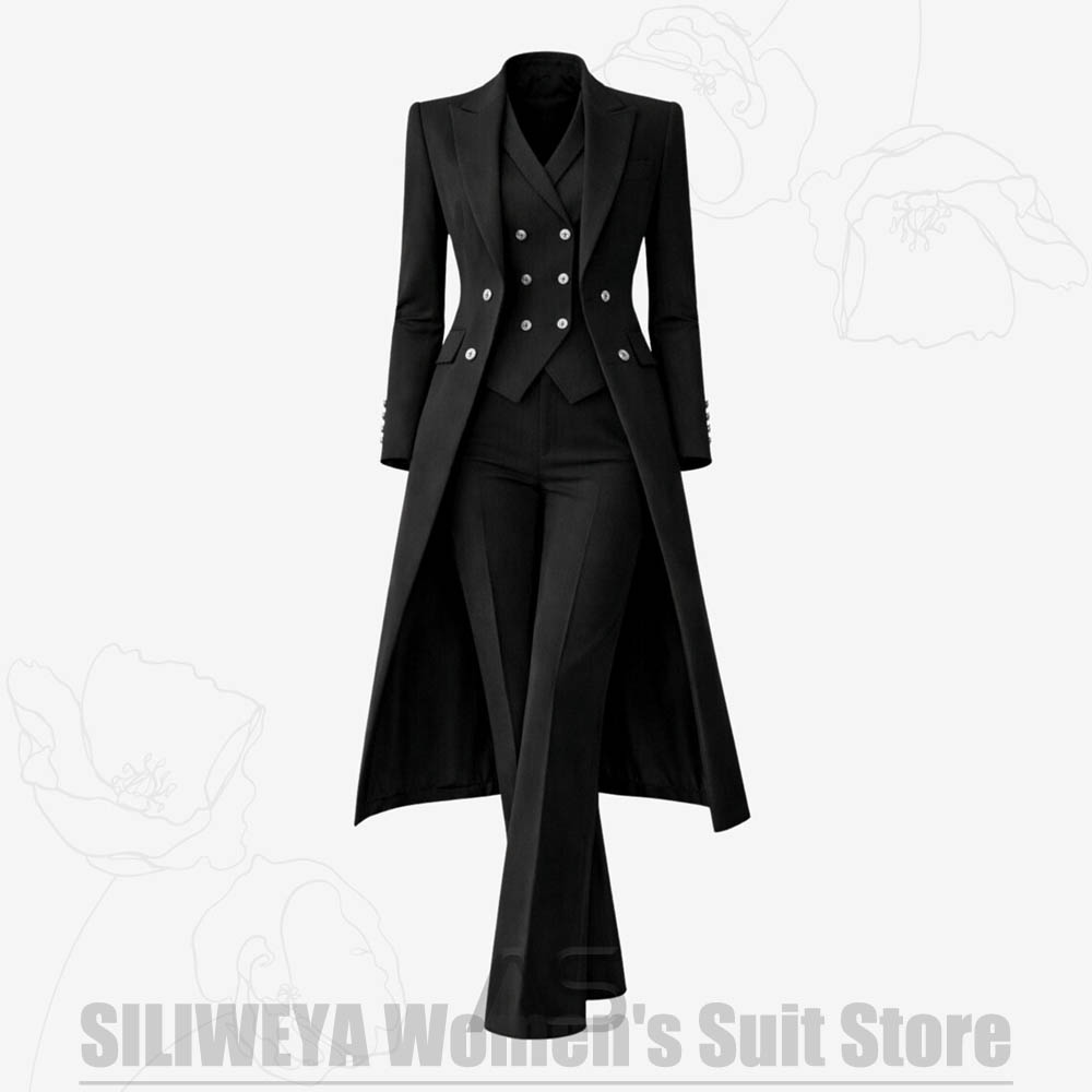 Women's Suit 3 Piece Double Br - đánh giá và giá Women Formal Wear Office