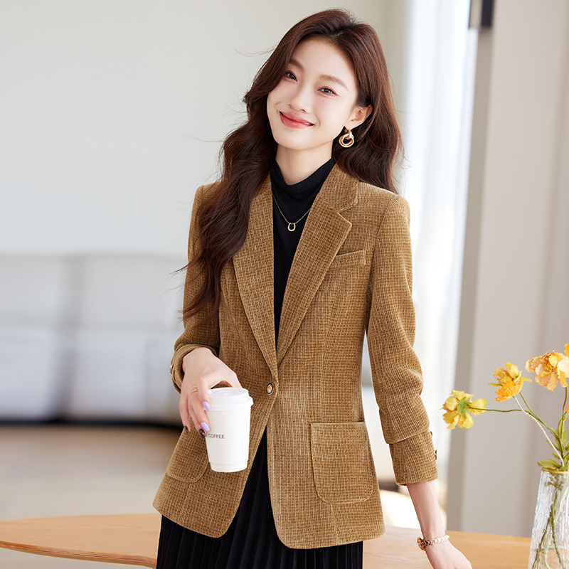 Ladies Blazer Coat Women Black - đánh giá và giá Women Formal Wear With Black Blazer
