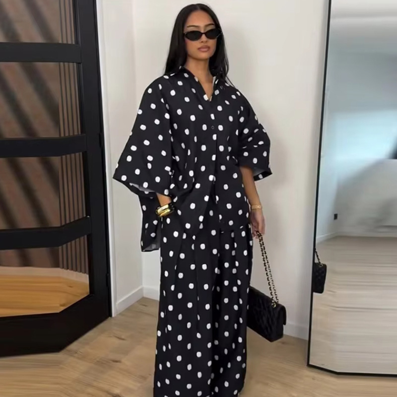 2026 Autumn Fashion Polka Dot  - đánh giá và giá Women Formal Wear Tops