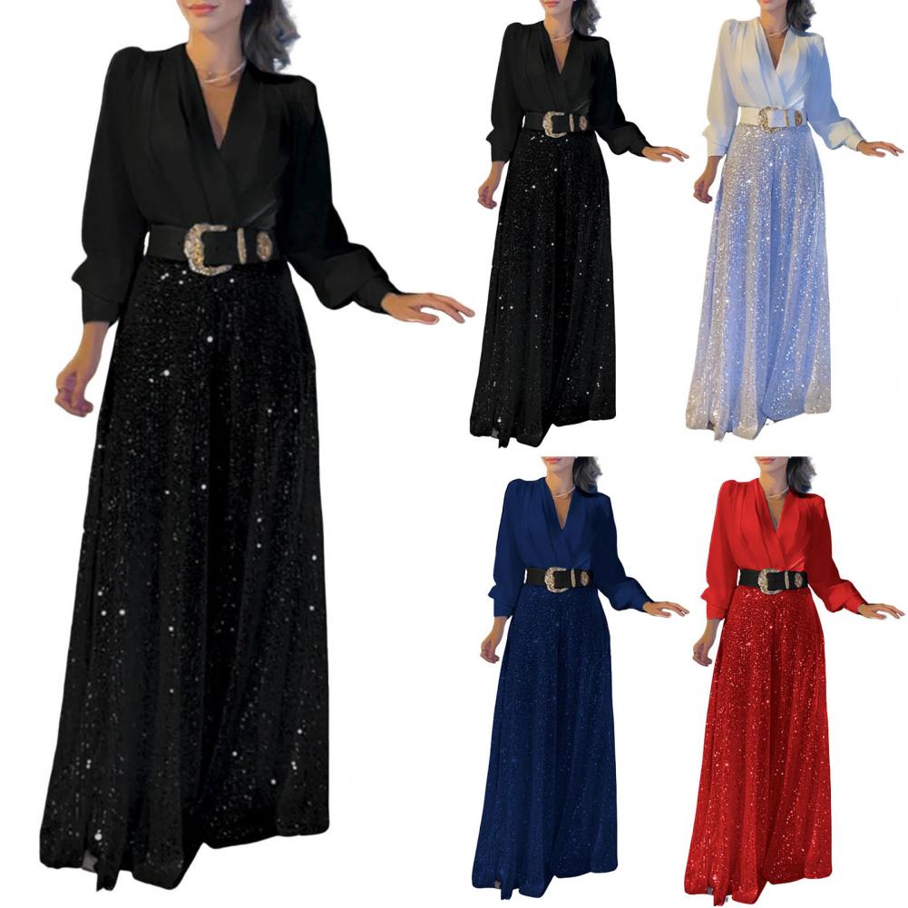 Wide-leg Jumpsuit Lady Evening - đánh giá và giá Women'S Formal Jumpsuit Evening Wear