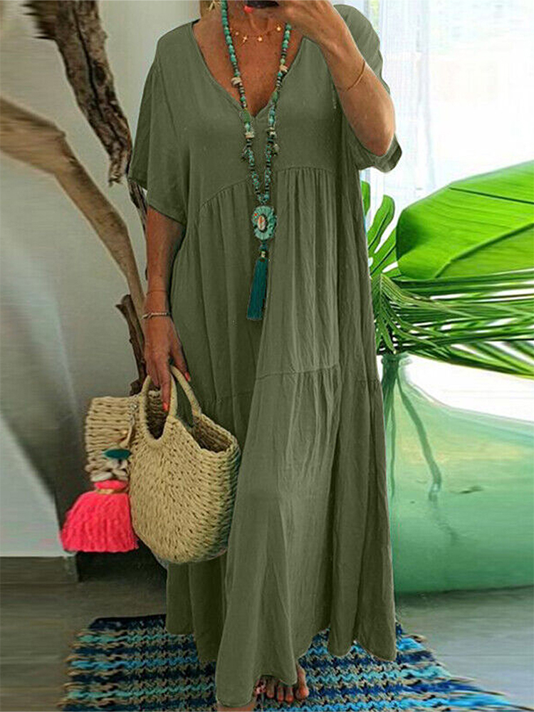 plus Size Women's V Neck Casua - đánh giá và giá Women Formal Office Wear Tops