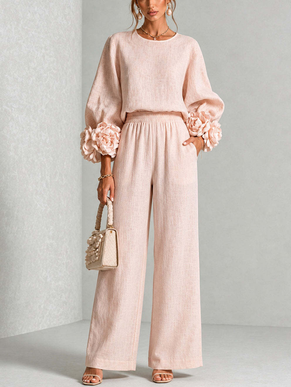 Women 2 Piece Linen Outfit O N - đánh giá và giá Women Formal Wear Tops