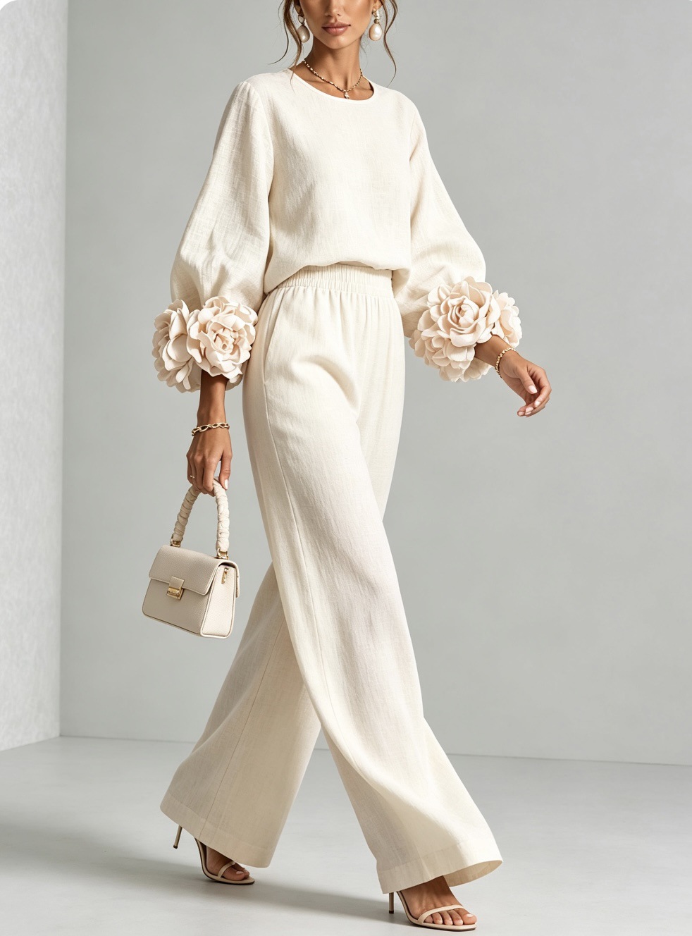Women 2 Piece Linen Outfit O N - đánh giá và giá Women Formal Wear Tops