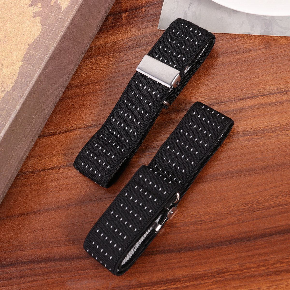1Pair Anti Slip Shirt Armband  - đánh giá và giá Women Formal Wear Office