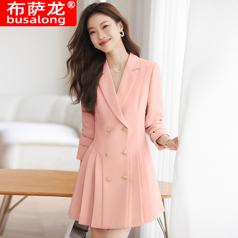 2025New Style Suit Collar Dres - đánh giá và giá Women Formal Wear Office