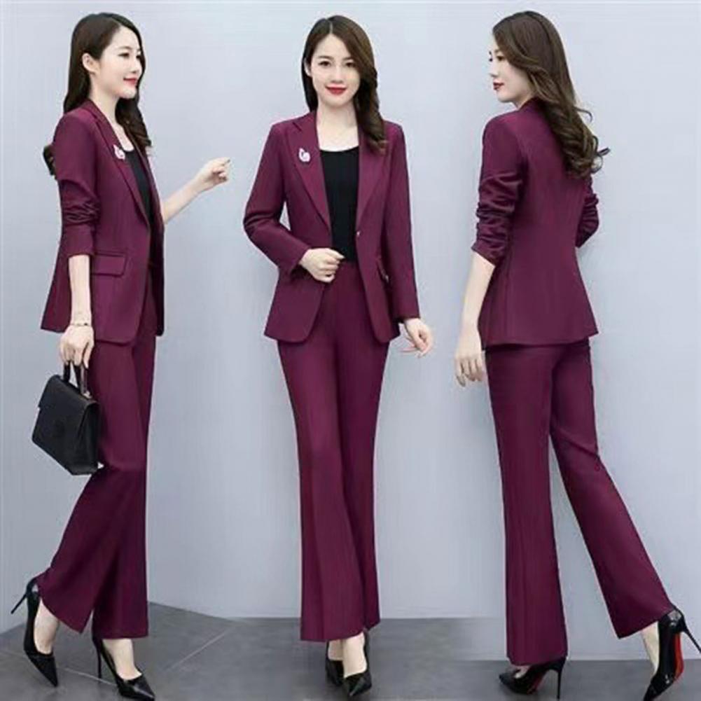 2 Pcs/Set Lady Formal Coat Pan - đánh giá và giá Women Formal Wear Office